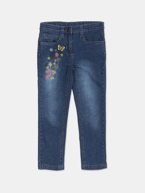 blue denim washed jean - 17845169 - Standard Image - 1