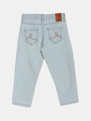 light blue solid jean - 17845205 - Standard Image - 2