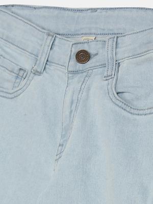 light blue solid jean - 17845205 - Standard Image - 3