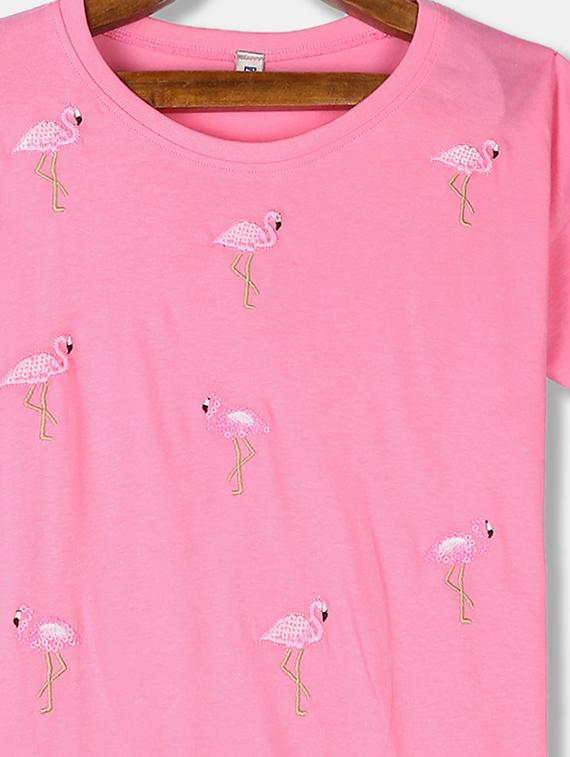 round neck graphic tee - 17845367 - Zoom Image - 3