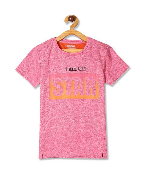round neck color block tee - 17845433 - Standard Image - 1