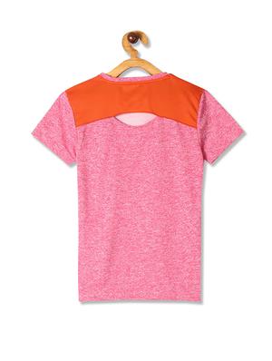 round neck color block tee - 17845433 - Standard Image - 2