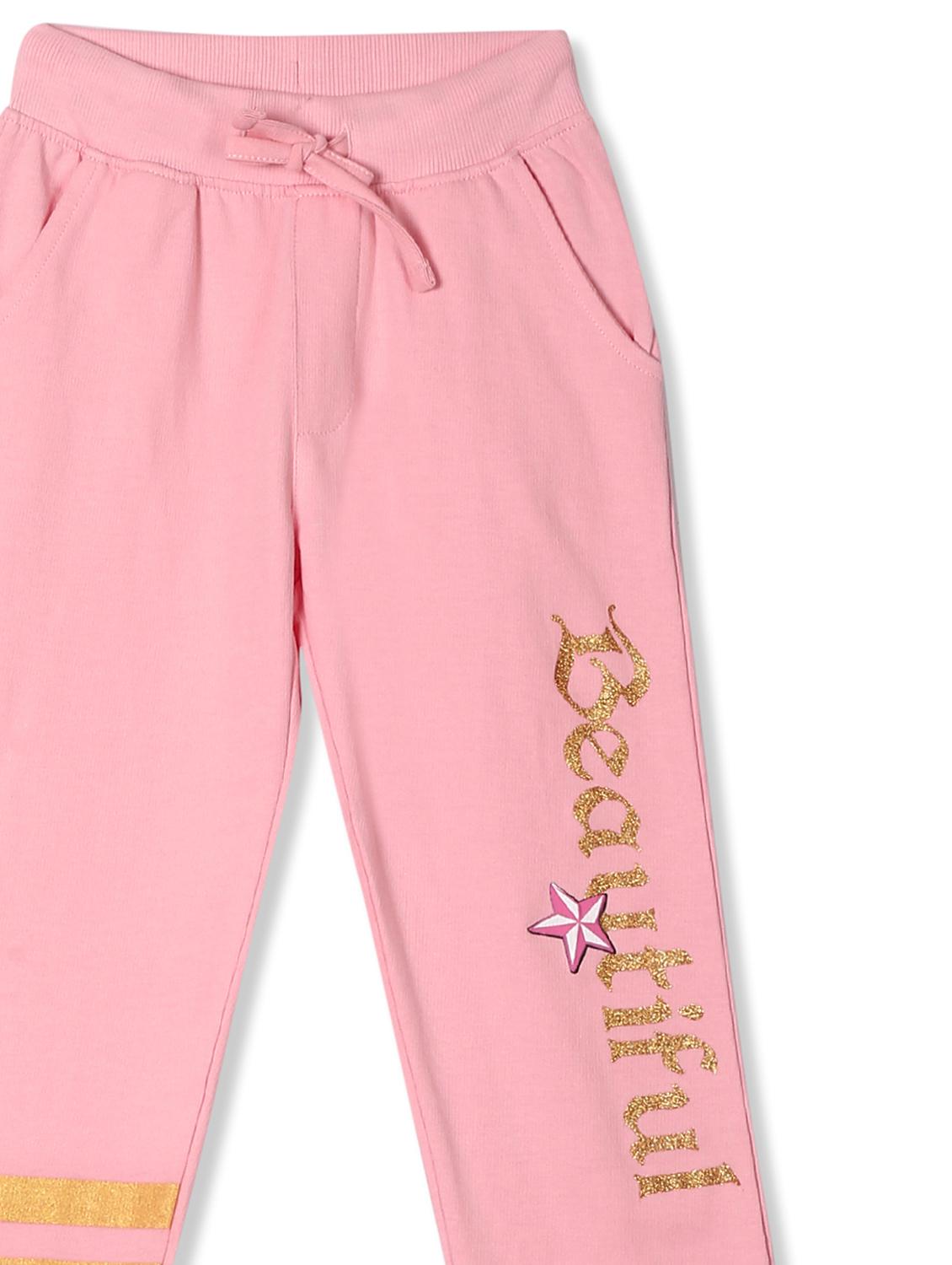 pink solid jogger trouser - 17845667 - Zoom Image - 3