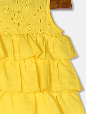 yellow solid regular top - 17846156 - Standard Image - 3