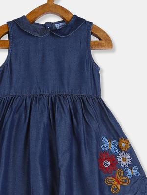 blue cotton frock - 17846265 - Standard Image - 3