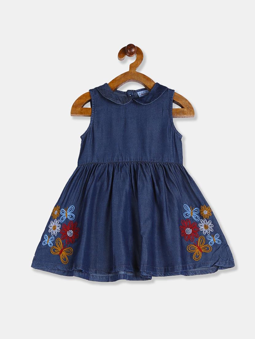 blue cotton frock - 17846265 - Zoom Image - 1