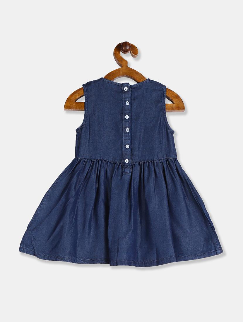 blue cotton frock - 17846265 - Zoom Image - 2