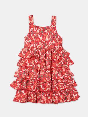 red floral regular frock - 17846295 - Standard Image - 2