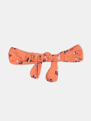 orange floral regular frock - 17846307 - Standard Image - 3
