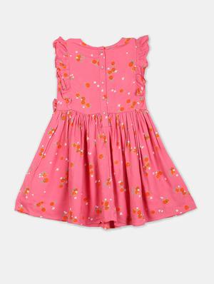 pink floral regular frock - 17846311 - Standard Image - 2