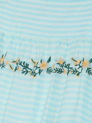blue striped regular frock - 17846425 - Standard Image - 3