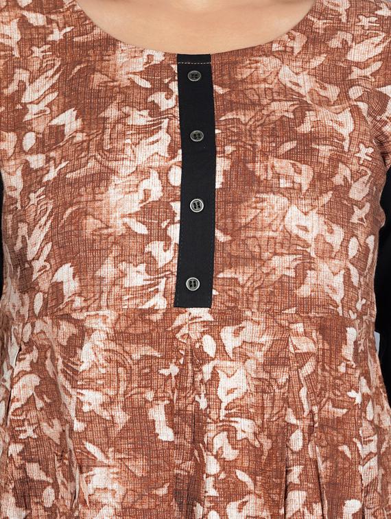 printed kurta palazzo set - 17846539 - Zoom Image - 4