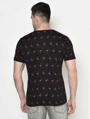 black printed t-shirt - 17847359 - Standard Image - 3