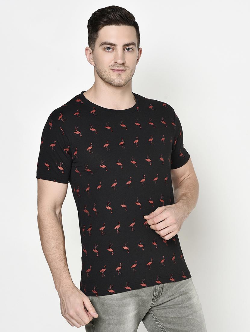 black printed t-shirt - 17847359 - Zoom Image - 2