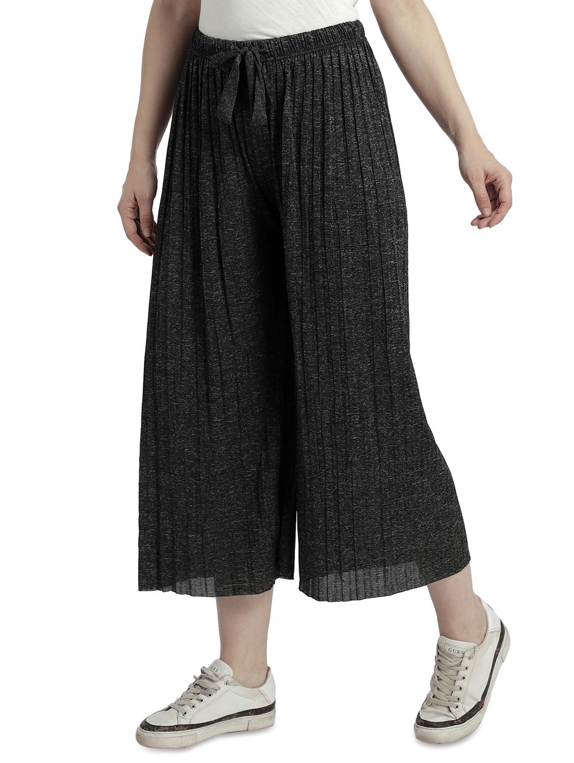 mid rise solid palazzo - 17850496 - Zoom Image - 2