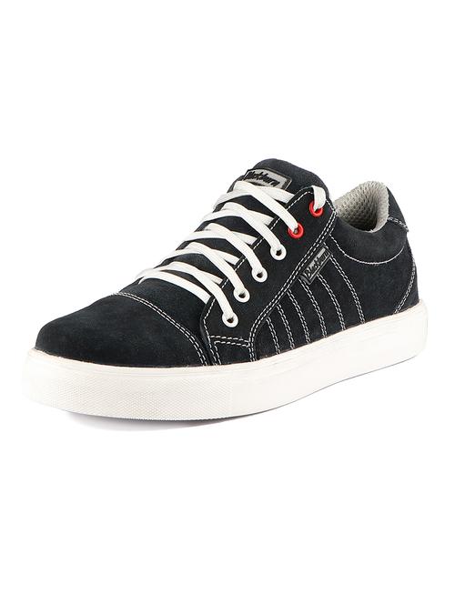 blue suede lace up sneakers - 17850735 - Standard Image - 1