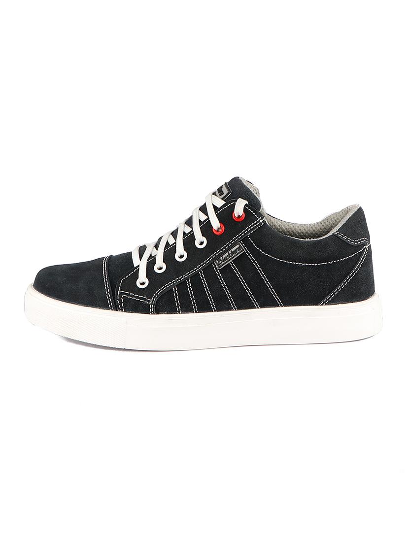 blue suede lace up sneakers - 17850735 - Zoom Image - 2