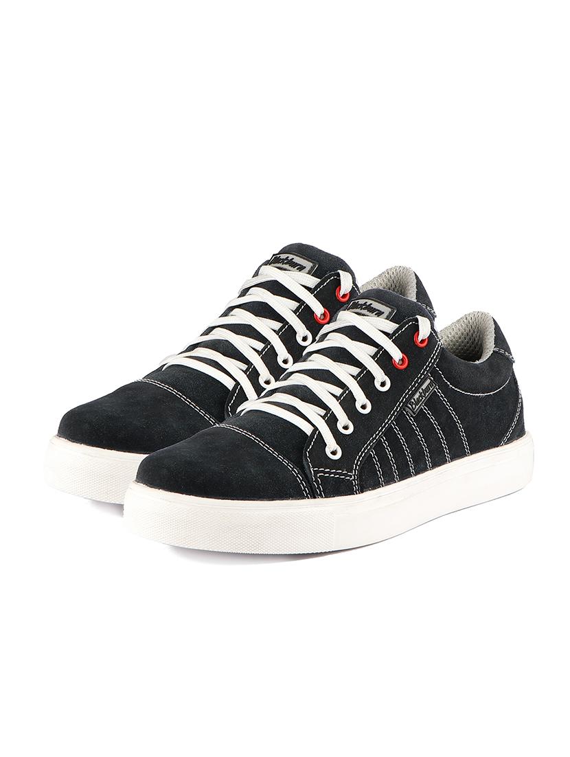 blue suede lace up sneakers - 17850735 - Zoom Image - 3