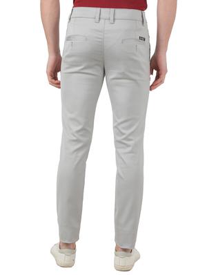 grey solid chinos - 17850736 - Standard Image - 3