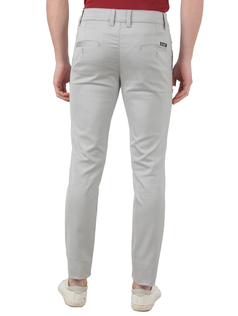 grey solid chinos - 17850736 - Zoom Image - 3