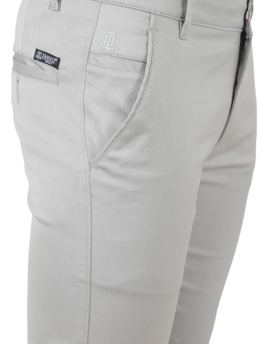 grey solid chinos - 17850736 - Zoom Image - 5