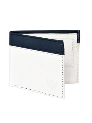 black,white leatherette wallet - 17851133 - Standard Image - 3