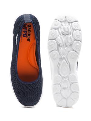 blue mesh slip on sports shoes - 17851758 - Standard Image - 4