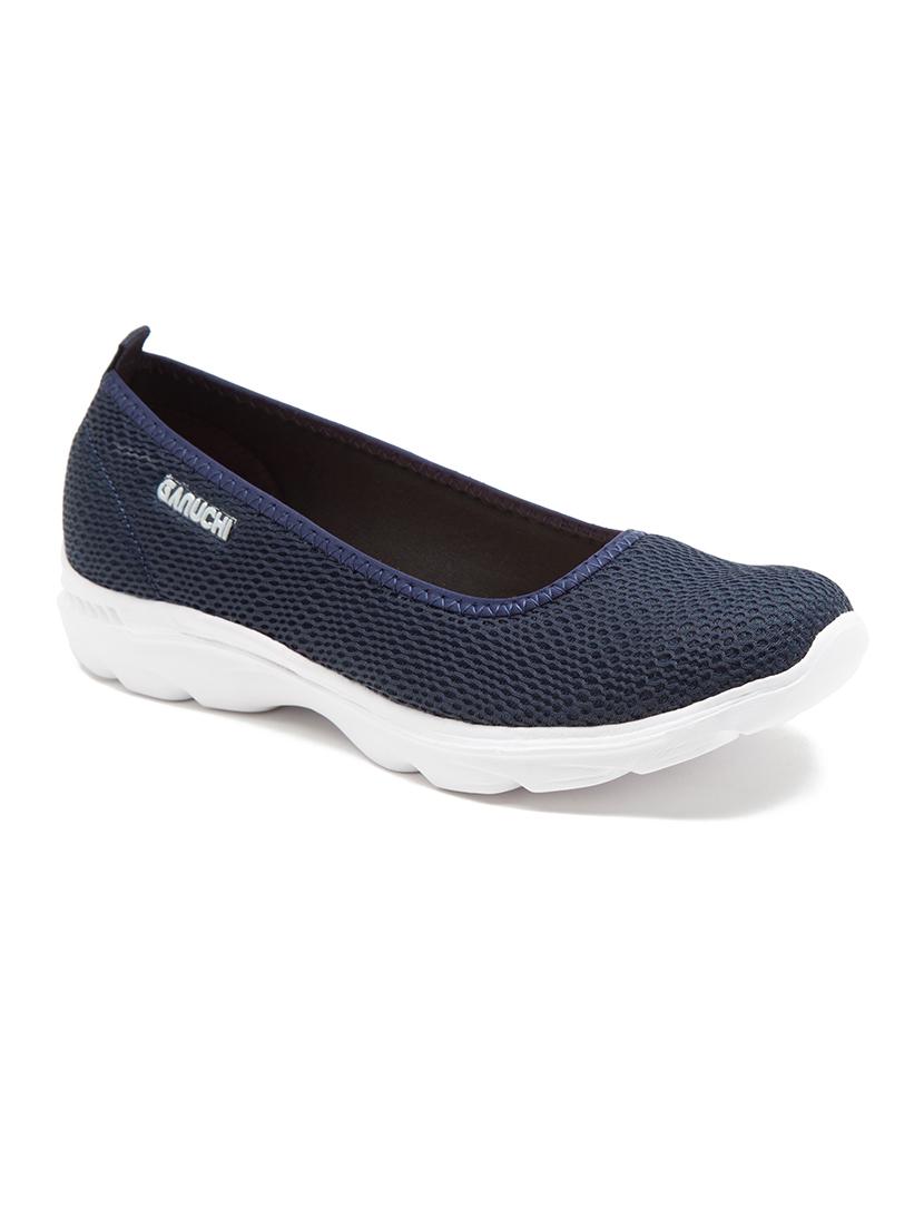 blue mesh slip on sports shoes - 17851758 - Zoom Image - 1