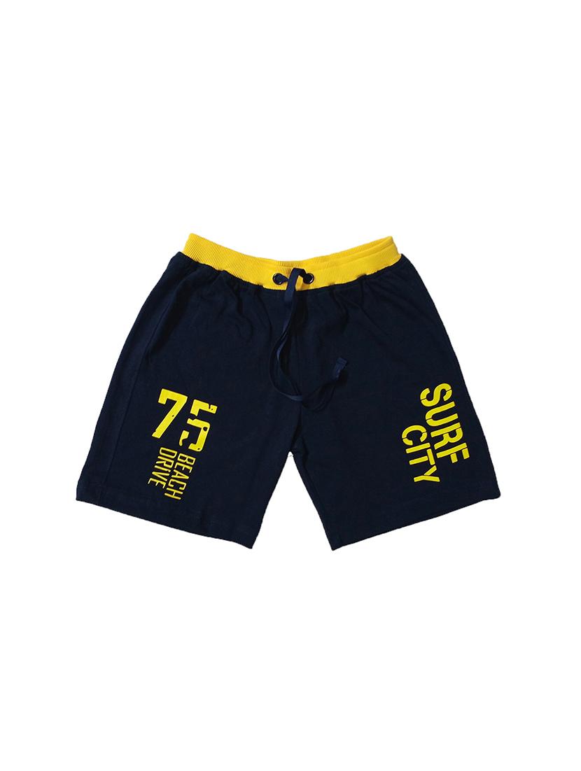 blue printed shorts - 17853329 - Zoom Image - 1