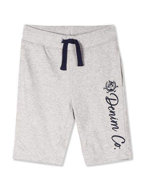 grey printed shorts - 17854699 - Standard Image - 1