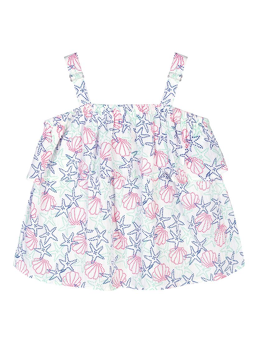 white printed shorts sets - 17854859 - Zoom Image - 2