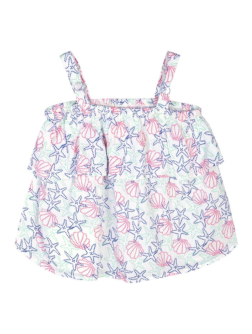 white printed shorts sets - 17854859 - Zoom Image - 3