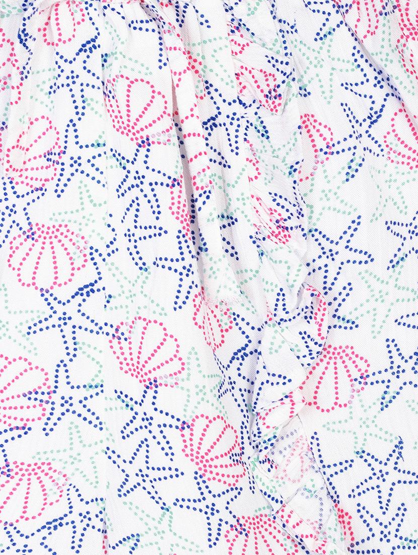 white printed shorts sets - 17854859 - Zoom Image - 5