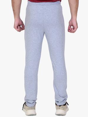 grey printed full length track pant - 17855313 - Standard Image - 3