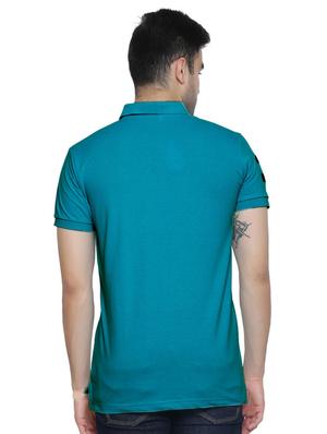 green solid polo t-shirt - 17855678 - Standard Image - 2