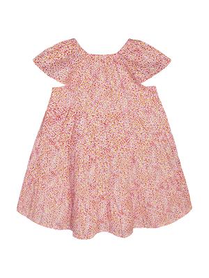 pink cotton frock - 17855970 - Standard Image - 2