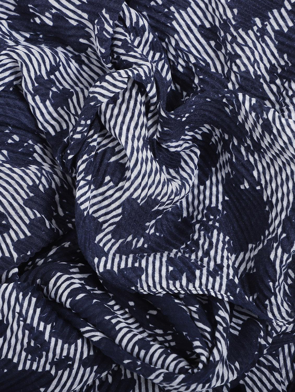 blue viscose stole - 17857238 - Zoom Image - 6