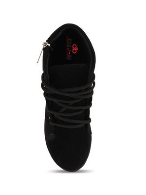 black lace up ankle boot - 17858255 - Standard Image - 6