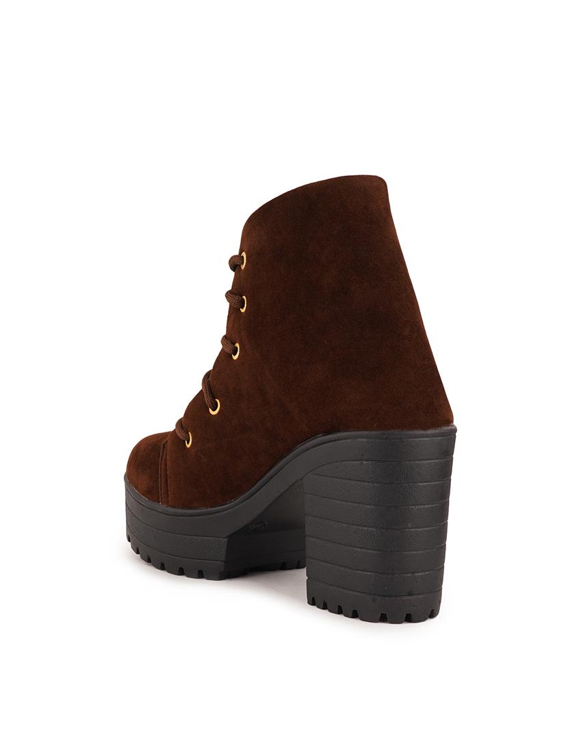 brown lace up ankle boot - 17858257 - Zoom Image - 5