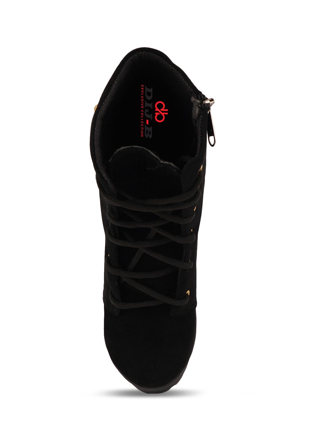 black lace up ankle boot - 17858258 - Zoom Image - 6