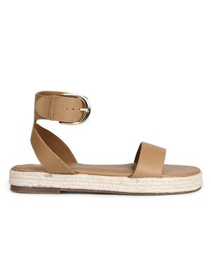 nude pu ankle strap sandals - 17858978 - Standard Image - 2