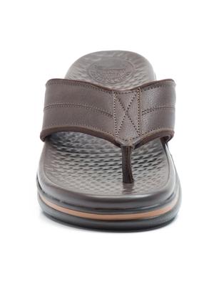 brown toe separator slipper - 17859814 - Standard Image - 3