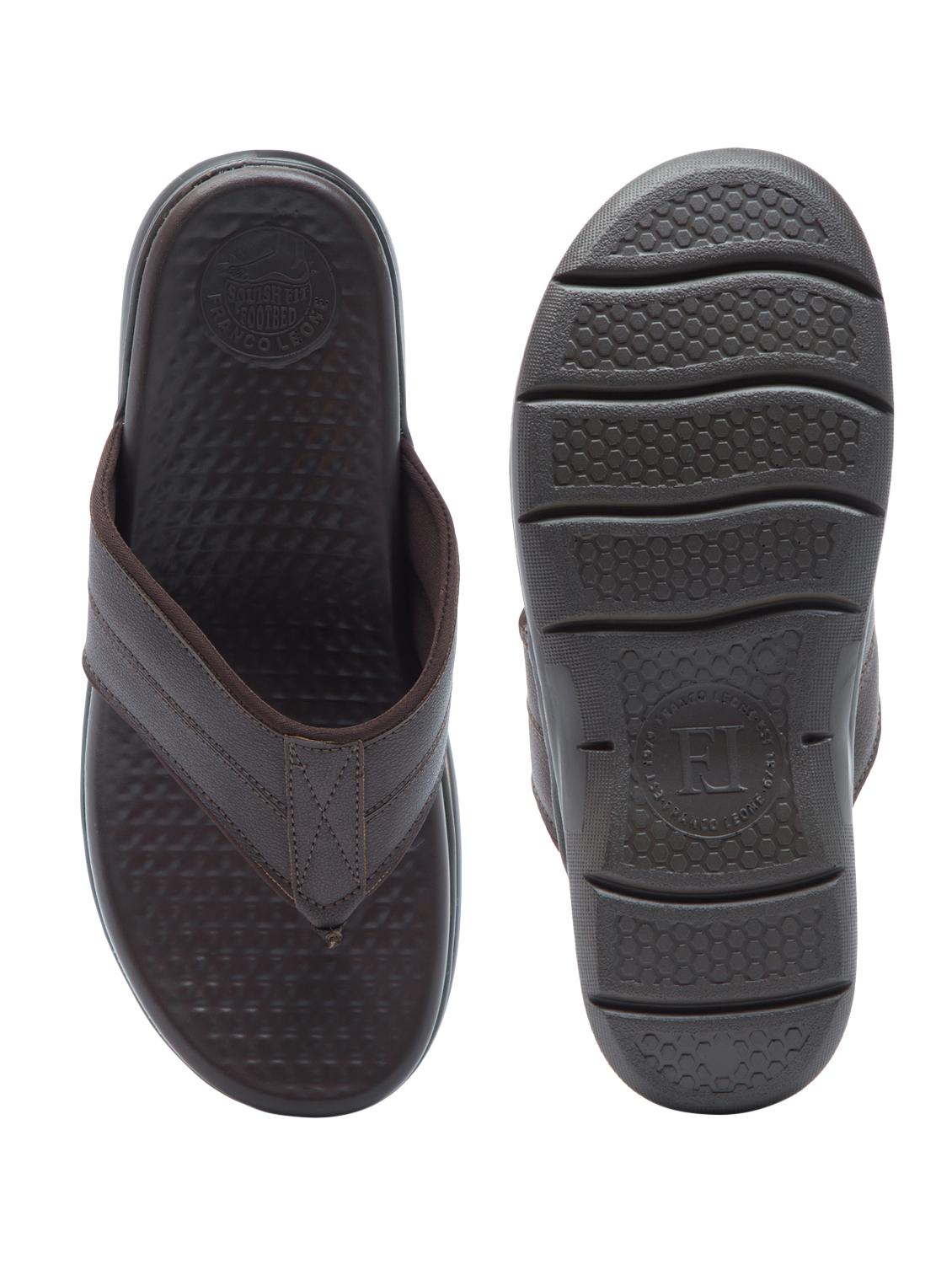 brown toe separator slipper - 17859814 - Zoom Image - 5