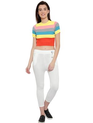 candy striped crop top - 17860099 - Standard Image - 4