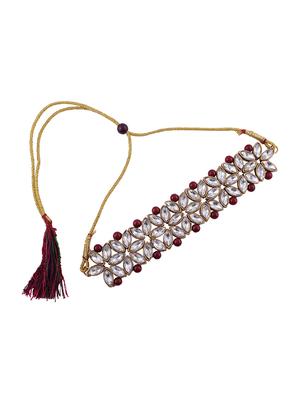 brown brass choker necklace - 17860370 - Standard Image - 4