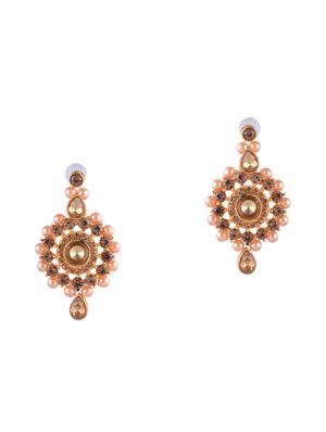 gold brass bridal necklace - 17860378 - Standard Image - 5