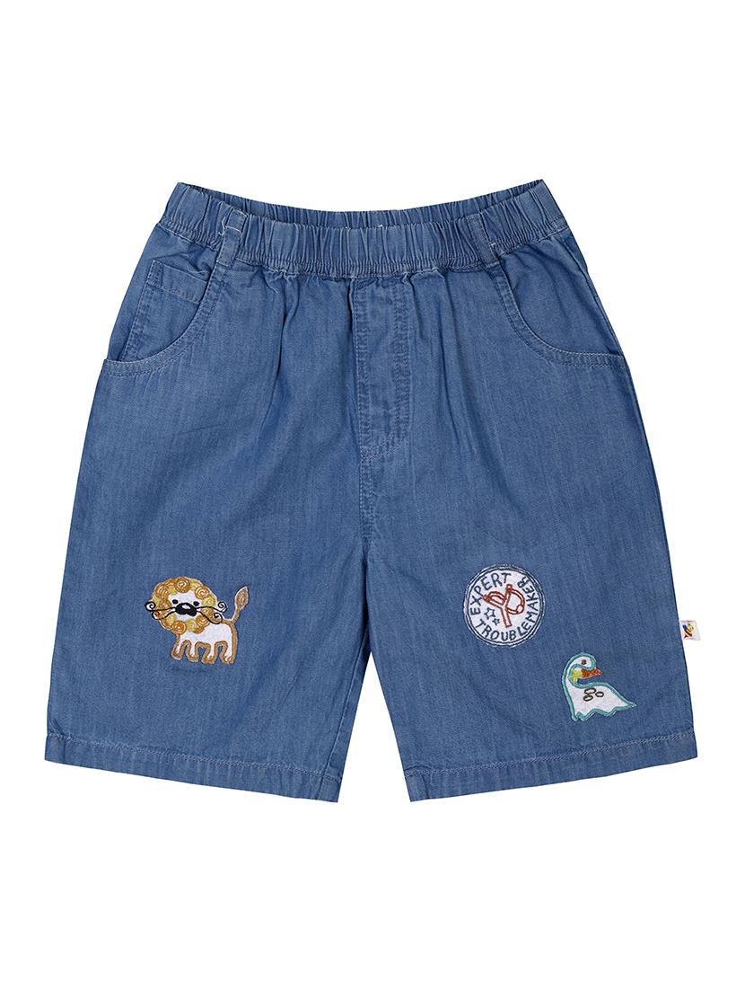 blue denim shorts - 17860499 - Zoom Image - 1
