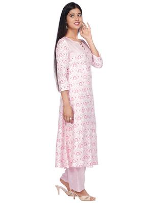 printed kurta palazzo set - 17860561 - Standard Image - 2
