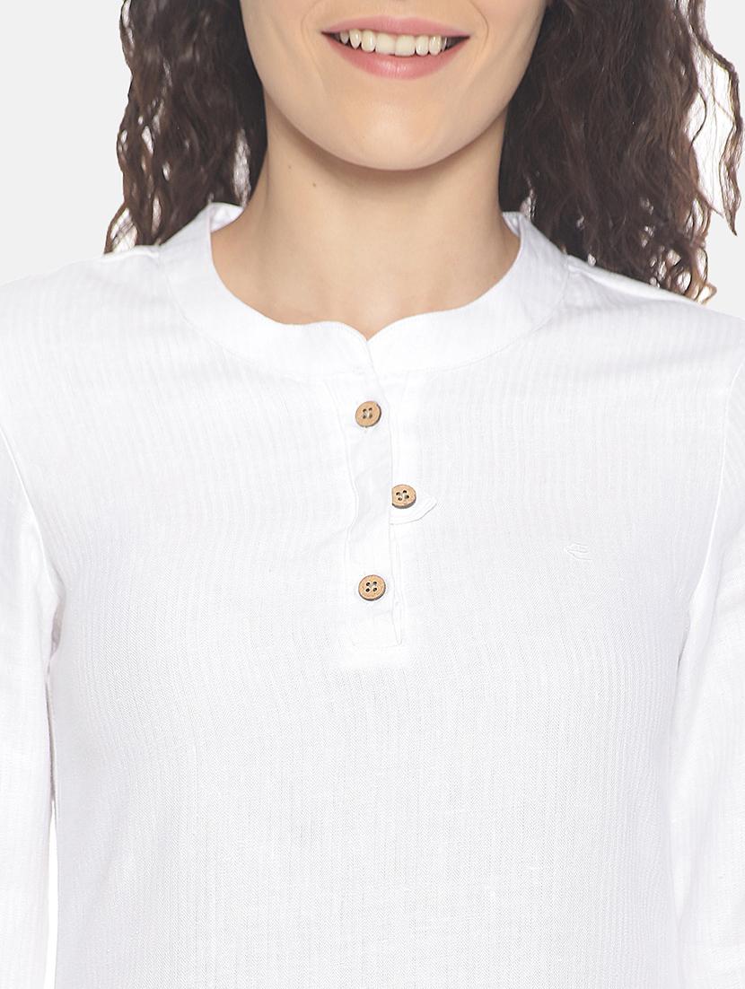 solid straight kurta - 17860571 - Zoom Image - 5