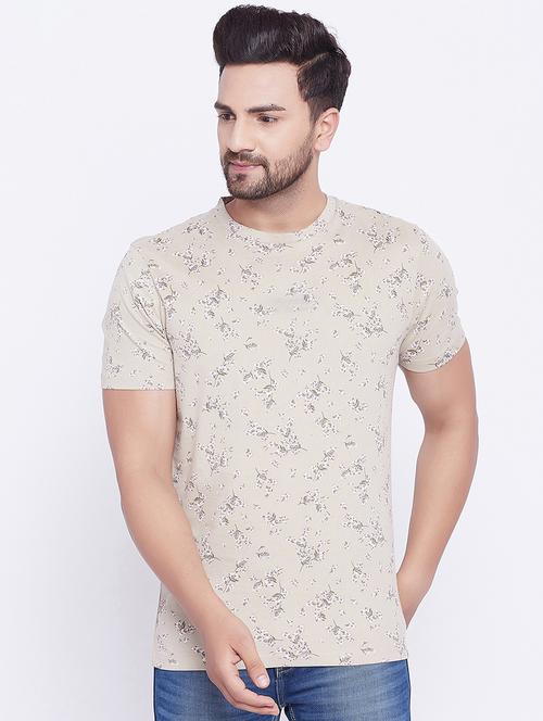 grey printed t-shirt - 17860979 - Standard Image - 1